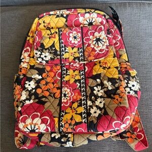 Vera Bradley Multicolor Floral Quilted Backpack